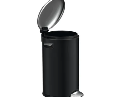 EKO Treteimer Belle Deluxe 20 l schwarz