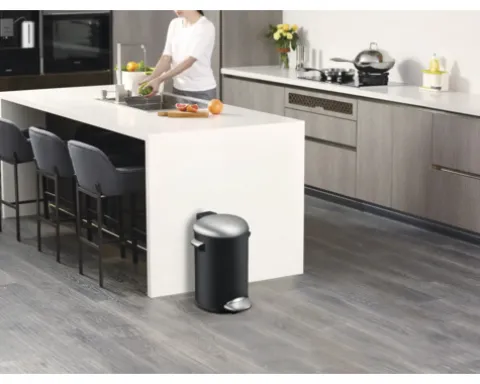 EKO Treteimer Belle Deluxe 20 l schwarz