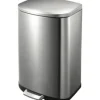 EKO Treteimer Della 50 l edelstahl matt