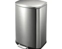 EKO Treteimer Della 50 l edelstahl matt
