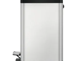 EKO Treteimer EcoCasa III Anzahl Fächer 2 20 Liter 9 Liter silber