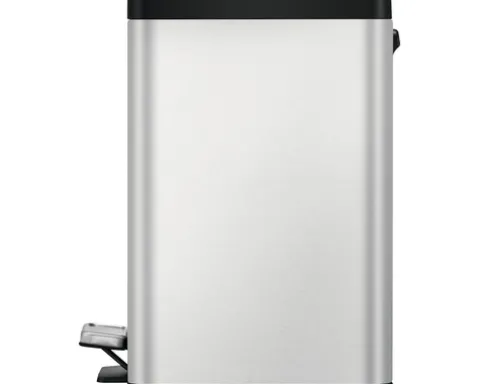 EKO Treteimer EcoCasa III Anzahl Fächer 2 20 Liter 9 Liter silber