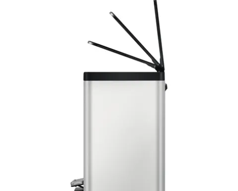 EKO Treteimer EcoCasa III Anzahl Fächer 2 20 Liter 9 Liter silber