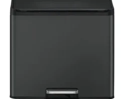 EKO Treteimer EcoCasa III Anzahl Fächer 2 2x 15 Liter schwarz