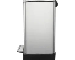 EKO Treteimer E-Cube Anzahl Fächer 2 10 Liter 9 Liter edelstahl matt