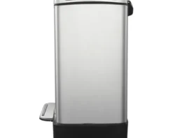 EKO Treteimer E-Cube 20 l edelstahl matt