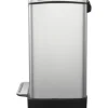 EKO Treteimer E-Cube 12 l edelstahl matt