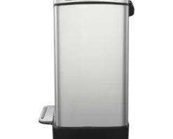 EKO Treteimer E-Cube 12 l edelstahl matt