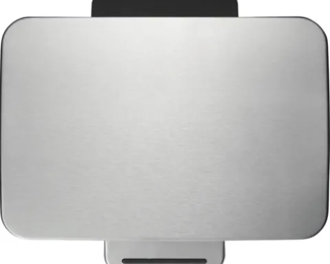 EKO Treteimer E-Cube 12 l edelstahl matt