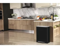 EKO Treteimer E-Cube 40 l schwarz