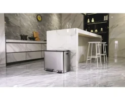 EKO Treteimer EKO Casa Anzahl Fächer 3 2x 15 Liter 1x 15 Liter silber
