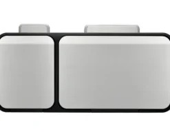 EKO Treteimer EKO Casa Anzahl Fächer 3 2x 15 Liter 1x 15 Liter silber