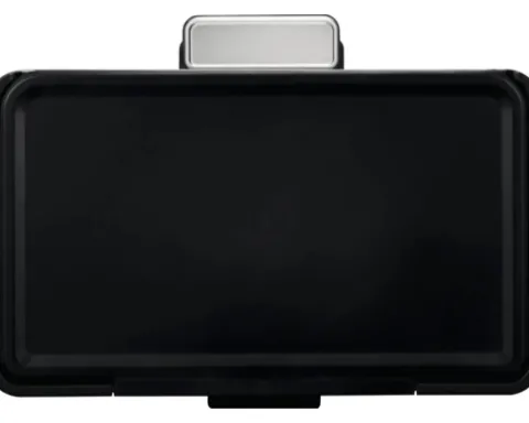 EKO Treteimer Essential Anzahl Fächer 3 3x 9 Liter schwarz