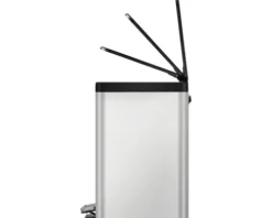 EKO Treteimer Essential Anzahl Fächer 3 3x 9 Liter silber