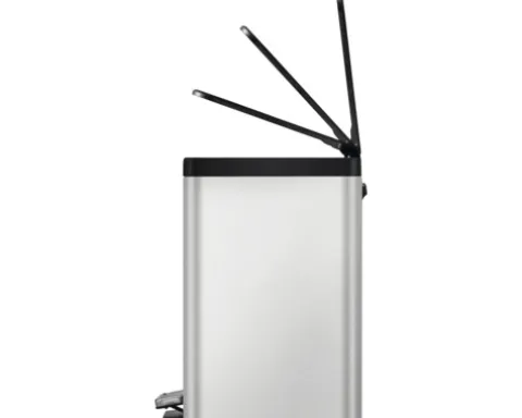 EKO Treteimer Essential Anzahl Fächer 3 3x 9 Liter silber