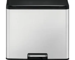 EKO Treteimer Essential Anzahl Fächer 3 3x 9 Liter silber
