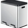 EKO Treteimer Essential Anzahl Fächer 2 44 l silber