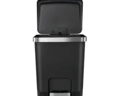 EKO Treteimer Hana 2 15 l schwarz
