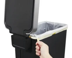 EKO Treteimer Hana 40 l schwarz
