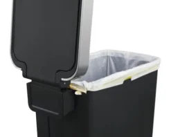 EKO Treteimer Hana 40 l schwarz