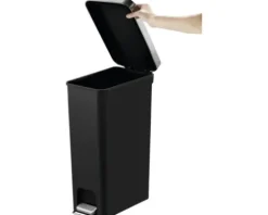 EKO Treteimer Hana 40 l schwarz