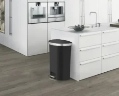 EKO Treteimer Hana 55 l schwarz