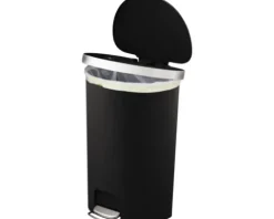 EKO Treteimer Hana 55 l schwarz