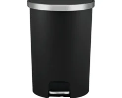EKO Treteimer Hana 55 l schwarz