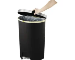 EKO Treteimer Hana 55 l schwarz