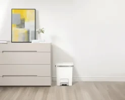 EKO Treteimer Hana 2 15 l weiß