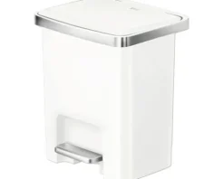 EKO Treteimer Hana 2 15 l weiß