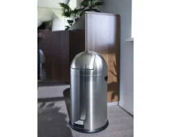 EKO Treteimer Kickcan 33 l edelstahl matt