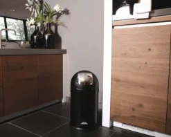 EKO Treteimer Kickcan 33 l schwarz matt
