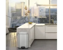 EKO Treteimer Oli-Cube Anzahl Fächer 2 2x 20 Liter silber