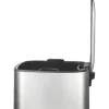 EKO Treteimer Regent 6 l edelstahl matt
