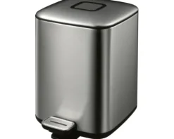 EKO Treteimer Regent 6 l edelstahl matt