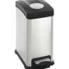 EKO Treteimer Rejoice 12 l edelstahl matt