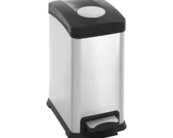 EKO Treteimer Rejoice 12 l edelstahl matt