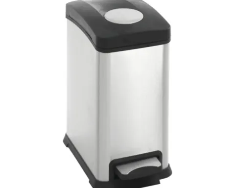 EKO Treteimer Rejoice 12 l edelstahl matt
