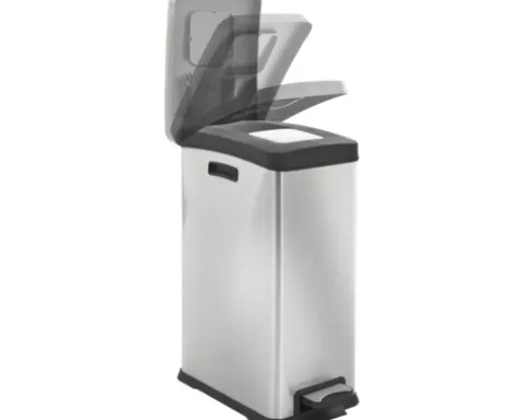 EKO Treteimer Rejoice 30 l edelstahl matt