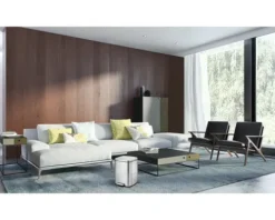 EKO Treteimer Stella 6 l edelstahl bürstfinish matt