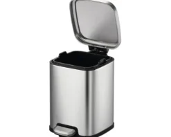 EKO Treteimer Stella 6 l edelstahl bürstfinish matt