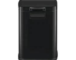 EKO Treteimer Stella 6 l schwarz glänzend