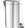 Emco Treteimer System 2 5 l edelstahl