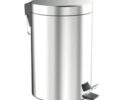 Emco Treteimer System 2 5 l edelstahl