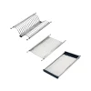 Emuca Abtropfgestell aus rostfreiem Stahl Drynox, Modul 500mm, Edelstahl