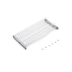 Emuca Abtropfgestell Suprastar für hohe Module, 600, Stahl, Verchromt