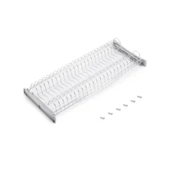 Emuca Abtropfgestell Suprastar für hohe Module, 700, Stahl, Verchromt