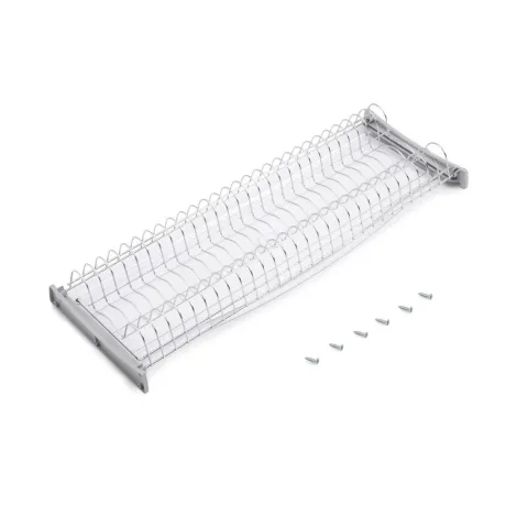 Emuca Abtropfgestell Suprastar für hohe Module, 800, Stahl, Verchromt