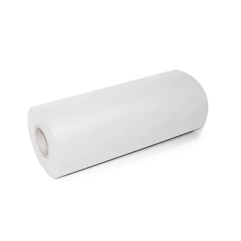 Emuca Antirutschmatte für Schublade, Textileffekt, Länge 20m x 480mm, Kunststoff, weiss